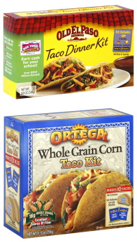 Old El Paso and Ortega Taco Kits