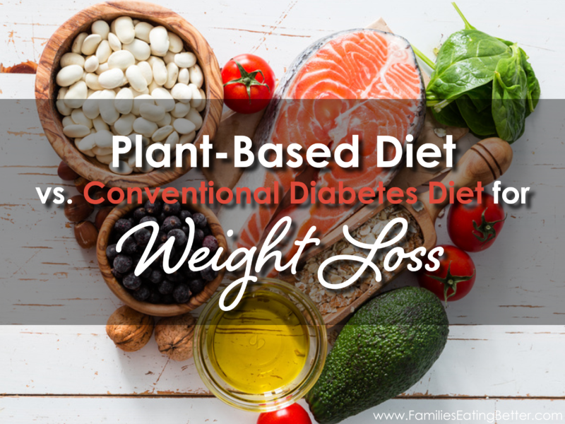 Plant-Based Diet vs Conventional Diabetes Diet for Weight Loss