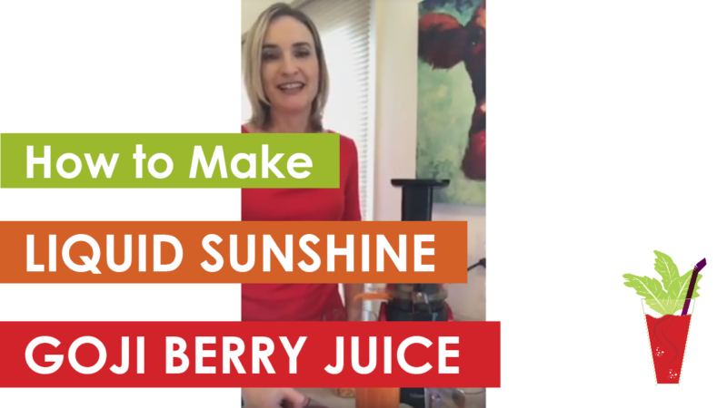 Liquid Sunshine Goji Berry Juice