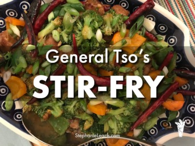 General Tso's Stir Fry | Vegan | Plant-Based