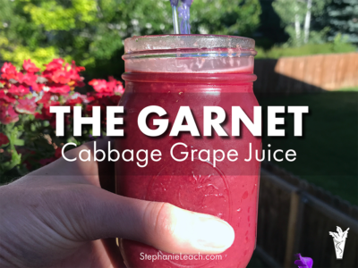 Garnet Cabbage Grape Juice Recipe