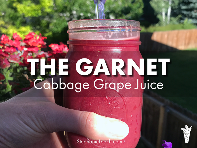Garnet Cabbage Grape Juice Recipe