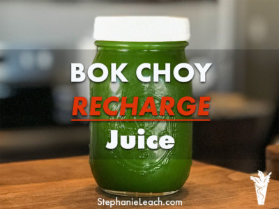 Bok Choy Recharge Juice Recipe