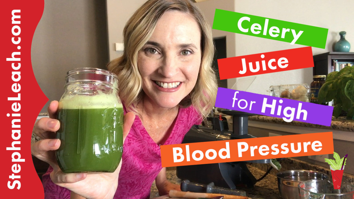 Celery Juice for High Blood Pressure + Celery Juice Recipe