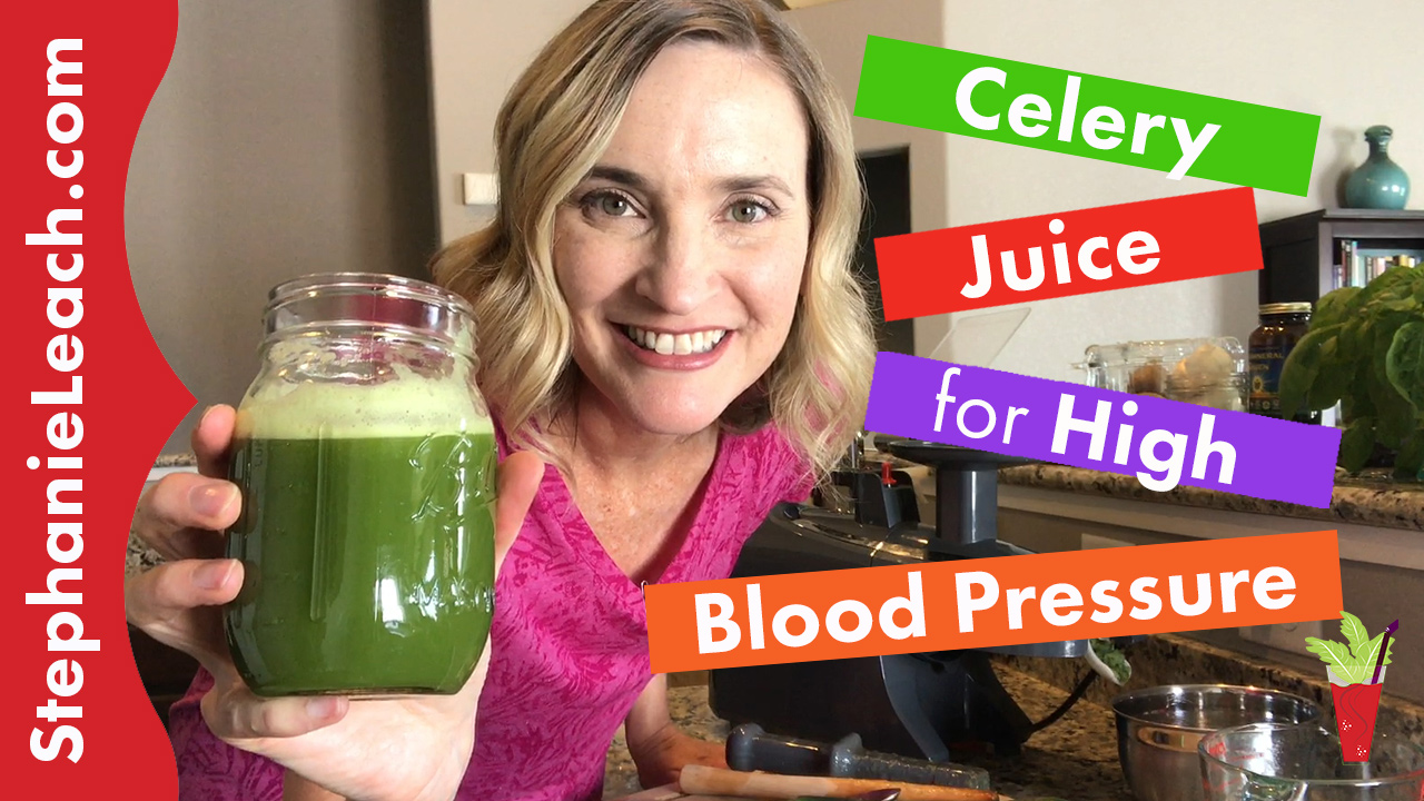 Celery Juice for High Blood Pressure