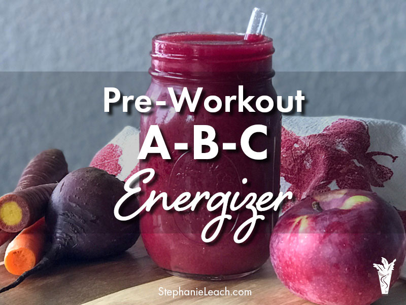 Pre-Workout Apple Beet Carrot Energizer Juice Recipe